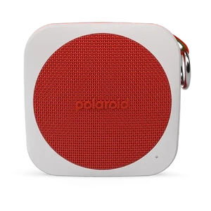 Портативная Bluetooth-колонка Polaroid P1 Music Player Red с карабином, водонепроницаемая IPX5
