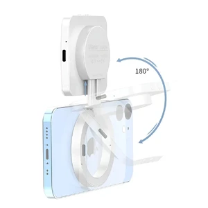 Портативная лампа для iPhone с MagSafe, для селфи / видео / стримов, 2700-8000K, поворот на 180° | Ulanzi LT010 Selfie Light Black