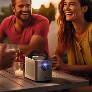 Портативний проєктор Anker Nebula Mars 3 Air GTV Projector зі звуком Dolby Digital та FullHD - Фото 3