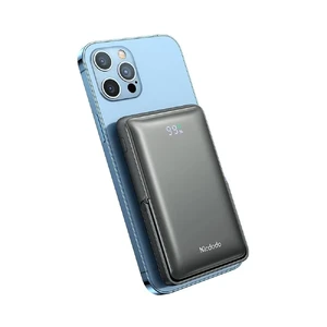 Повербанк для iPhone с MagSafe 10000mAh, дисплеем и подставкой, 15W | Mcdodo GoPower Grey