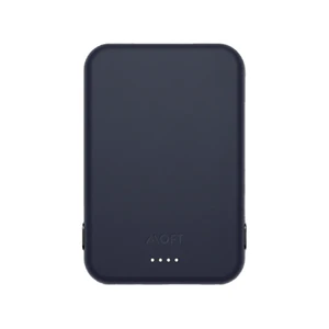 Повербанк MagSafe Moft Snap Battery Pack Navy Blue для iPhone 3400mAh с USB-C с индикаторами заряда