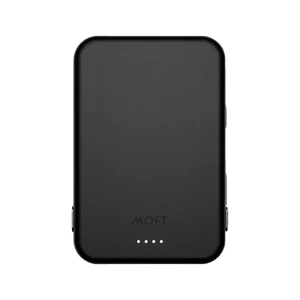 Повербанк MagSafe Moft Snap Battery Pack Jet Black для iPhone 3400mAh с USB-C с индикаторами заряда
