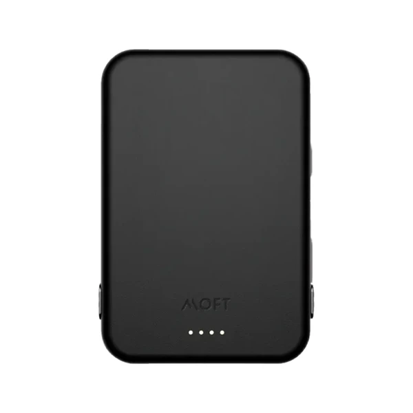 Повербанк MagSafe Moft Snap Battery Pack Jet Black для iPhone 3400mAh з USB-C з індикаторами заряду