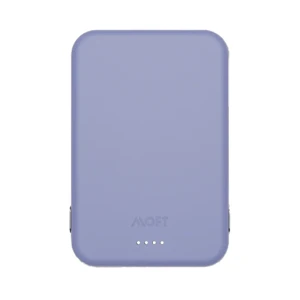 Повербанк MagSafe Moft Snap Battery Pack Purple для iPhone 3400mAh с USB-C с индикаторами заряда MS007MS-1-APPL - Фото 1