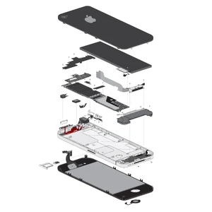 Шлейф кнопки включення і датчика світла для iPhone 4 - Фото 3