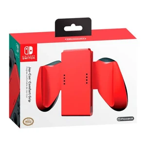 Подзаряжающий держатель PowerA Joy-Con Comfort Grip Red для Nintendo Switch - Фото 3