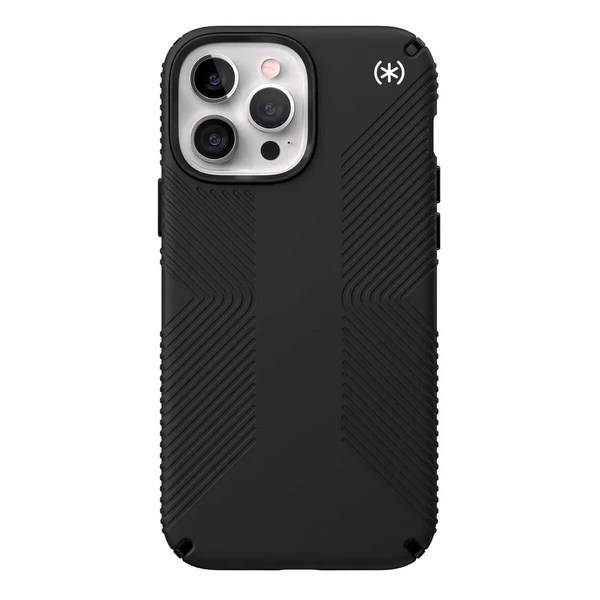 Чорний протиударний чохол Speck Presidio2 Grip MagSafe Black для iPhone 13 Pro Max | 12 Pro Max
