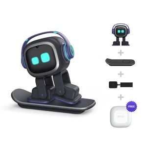 Розумний інтерактивний робот зі штучним інтелектом Living.AI Emo AI Desktop Pet домашній улюбленець - Фото 3