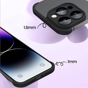 Противоударный чехол-бампер iLoungeMax Nanobamper Black для iPhone 15 Pro Max - Фото 5