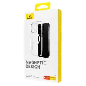 Протиударний чохол з MagSafe Baseus Lucent Series Magnetic Case для iPhone 15 Pro - Фото 2