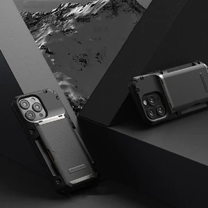 Протиударний чохол-гаманець VRS Design Damda Glide Pro для iPhone 15 Pro - Фото 2