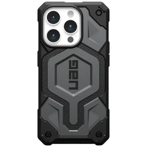 Противоударный чехол MagSafe UAG Monarch Pro Silver для iPhone 15 Pro Max 114222113333 - Фото 1