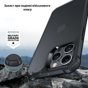 Протиударний чохол ESR Air Armor Clear Black для iPhone 15 Pro - Фото 4