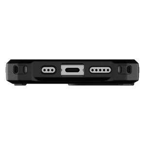 Противоударный чехол MagSafe UAG Monarch Pro Black для iPhone 15 - Фото 5