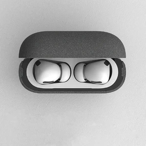 Протиударний чохол з ремінцем VRS Design Modern Sand Stone для AirPod Pro 2 - Фото 6