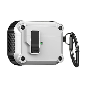Протиударний чохол з замком iLoungeMax Creative Carbon Fiber Case White для AirPods Pro 2