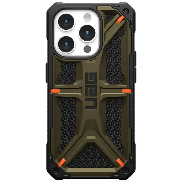 Протиударний чохол UAG Monarch Series Kevlar Elemental Green для iPhone 15 Pro в Сумах