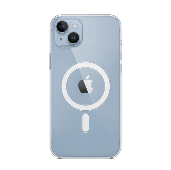 Прозорий пластиковий TPU+Acrylic чохол iLoungeMax з MagSafe для iPhone 15