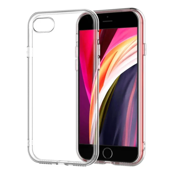 Тонкий прозорий чохол TPU oneLounge 1Silicol для iPhone SE 3 | SE 2 | 8 | 7