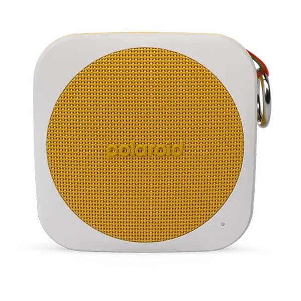 Портативна Bluetooth-колонка Polaroid P1 Music Player Yellow з карабіном, водонепроникна IPX5
