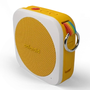 Портативна Bluetooth-колонка Polaroid P1 Music Player Yellow з карабіном, водонепроникна IPX5 - Фото 2