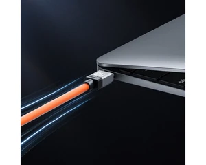 Зарядный кабель USB to Type-C для быстрой зарядки Baseus CoolPlay Series Orange 100W (1m) - Фото 4
