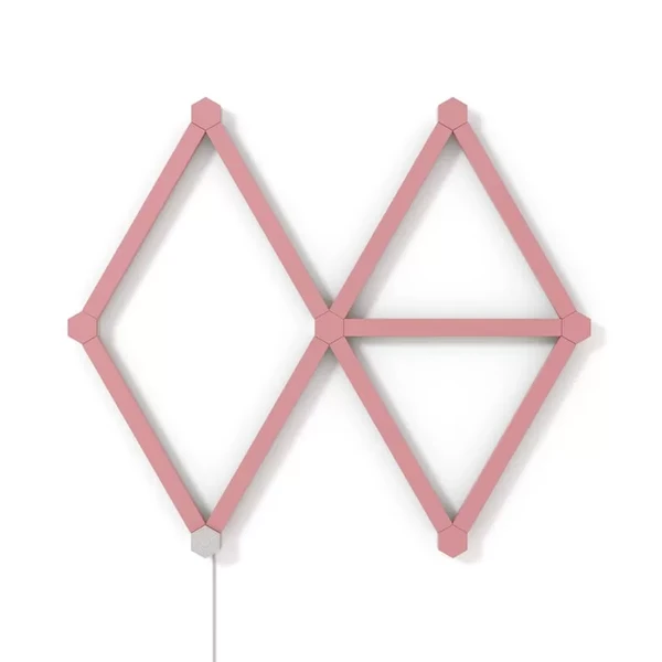 Накладка Nanoleaf Lines Skins Pink Matte (9 панелей)