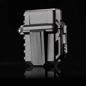 Подарунковий протиударний чохол для запальнички Zippo | Thyrm PyroVault Lighter Armor Black - Фото 5