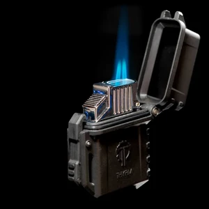 Подарунковий протиударний чохол для запальнички Zippo | Thyrm PyroVault Lighter Armor Black - Фото 3