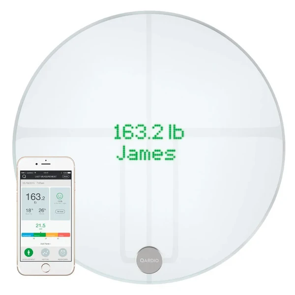 Розумні ваги Qardio QardioBase 2 Wireless Smart Scale Arctic White