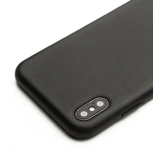 Шкіряний чохол Qialino Leather Back Case Black для iPhone XS Max - Фото 3