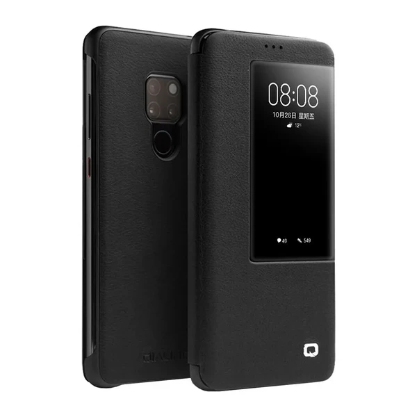 Чохол-книжка Qialino Leather Flip View Black для Huawei Mate 20