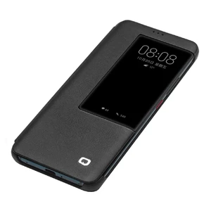 Чохол-книжка Qialino Leather Flip View Black для Huawei Mate 20 - Фото 2