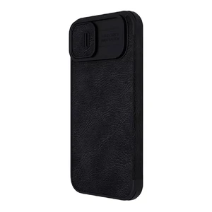 Кожаный чехол-книжка Nillkin Qin Pro Leather Case Black для iPhone 14 | 13 - Фото 4