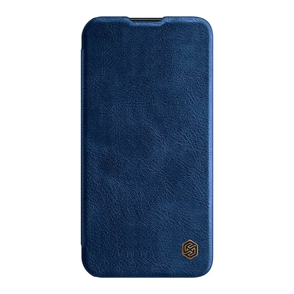Шкіряний чохол-книжка Nillkin Qin Pro Leather Case Blue для iPhone 14 | 13