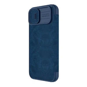 Шкіряний чохол-книжка Nillkin Qin Pro Leather Case Blue для iPhone 14 | 13 - Фото 4