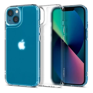Стеклянный чехол Spigen Quartz Hybrid Matte Clear для iPhone 13 mini ACS03326 - Фото 1