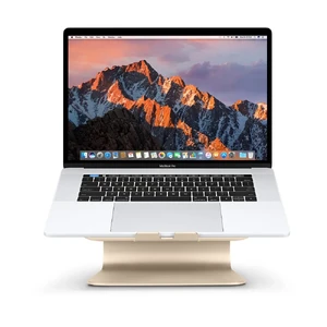 Алюминиевая подставка Rain Design mStand Gold для MacBook - Фото 2