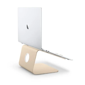 Алюминиевая подставка Rain Design mStand Gold для MacBook - Фото 6