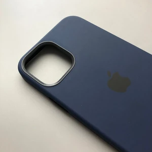 Силіконовий чохол iLoungeMax Silicone Case MagSafe Deep Navy для iPhone 12 | 12 Pro OEM (c підтримкою анімації) - Фото 5