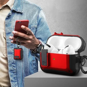 Противоударный чехол на замке для AirPods 3 с карабином | iLoungeMax Lock Case Red - Фото 10