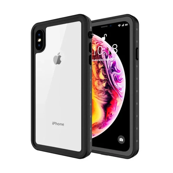 Водонепроникний протиударний чохол Redpepper DOT + Black для iPhone XS Max