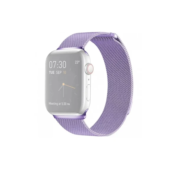 Ремінець iLoungeMax Milanese Light Purple для Apple Watch 41mm | 40mm | 38mm OEM