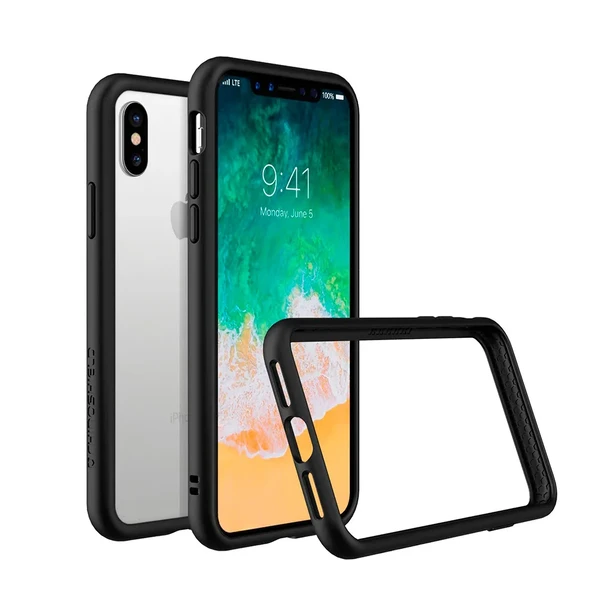 Бампер RhinoShield CrashGuard Black для iPhone X | XS