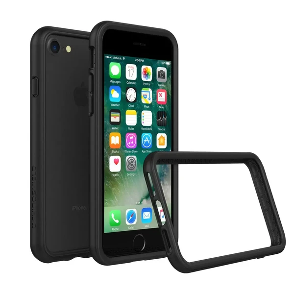 Бампер RhinoShield CrashGuard Black для iPhone SE 3 | SE 2 | 8 | 7