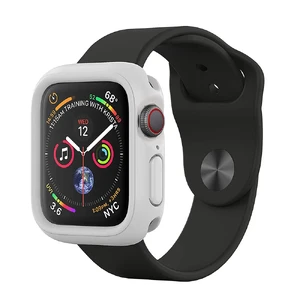 Противоударный чехол RhinoShield CrashGuard NX White для Apple Watch 44mm SE 2 | SE | 6 | 5 | 4  - Фото 1