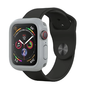 Протиударний чохол RhinoShield CrashGuard NX Gray для Apple Watch 44mm SE 2 | SE | 6 | 5 | 4  - Фото 1