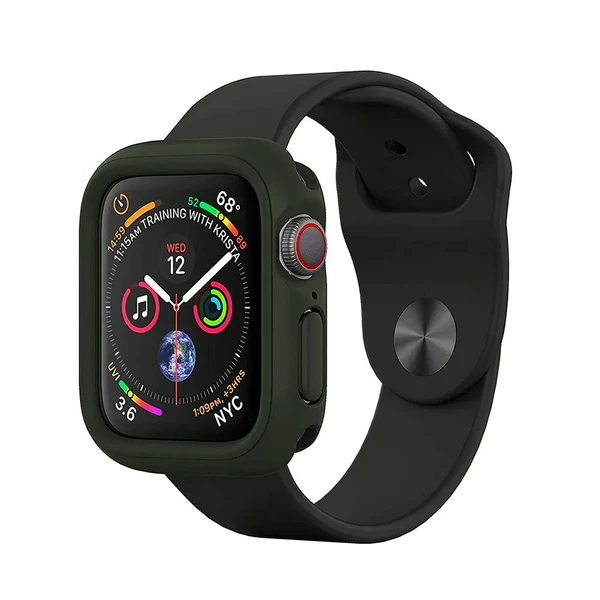 Протиударний чохол RhinoShield CrashGuard NX Green для Apple Watch 40mm SE 2 | SE | 6 | 5 | 4