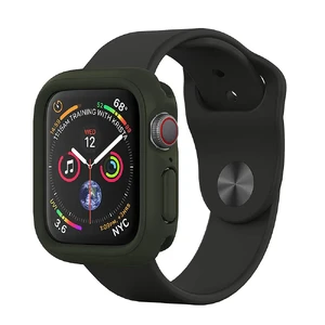 Протиударний чохол RhinoShield CrashGuard NX Green для Apple Watch 44mm SE 2 | SE | 6 | 5 | 4  - Фото 1