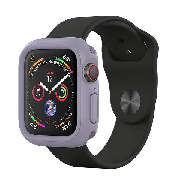 Протиударний чохол RhinoShield CrashGuard NX Lavendar для Apple Watch 44mm SE 2 | SE | 6 | 5 | 4